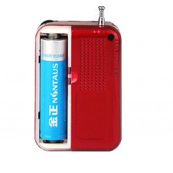 Portable - mini radio rechargeable - carte TF support - USB - lecteur MP3