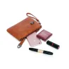 Elegant leather handbag - 4 pieces setSets