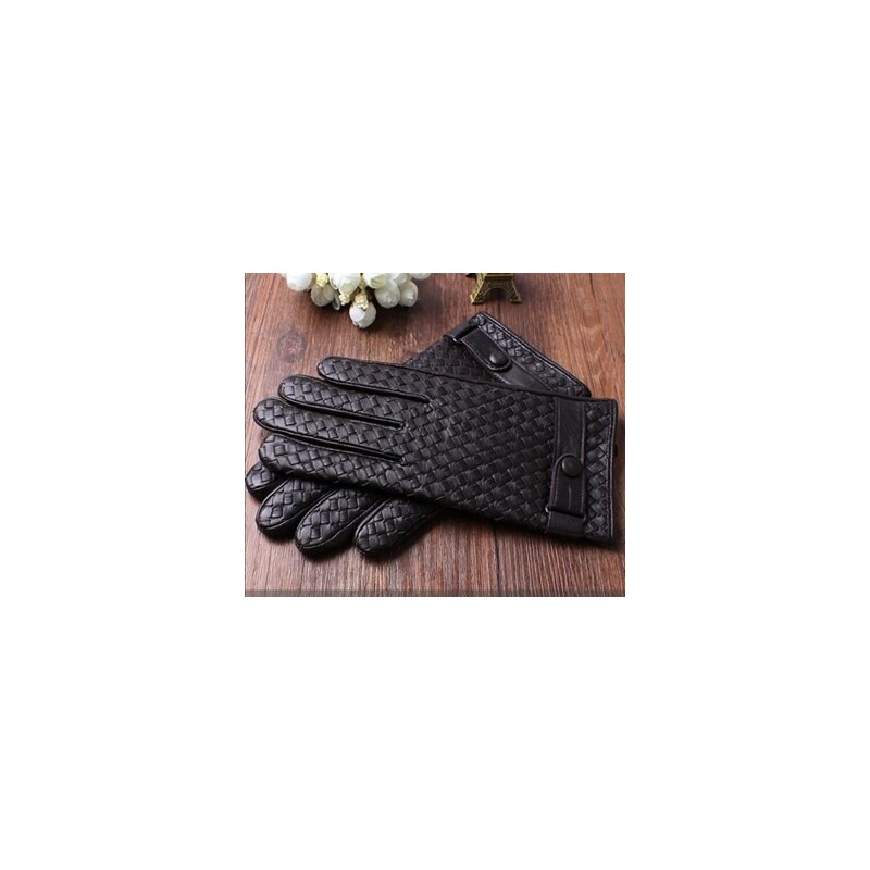 Genuine leather warm winter glovesHandschoenen