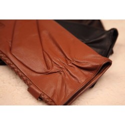 Genuine leather warm winter glovesHandschoenen