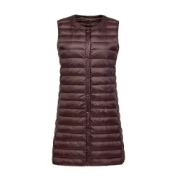 Automne - hiver ultra-léger longue veste