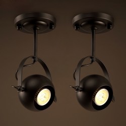 E27 - lampe rétro-plafond - lumière réglable